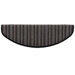 vidaXL Tapis d'escalier auto-adhésifs 15 Pièces Anthracite 65 x 21 x 4 cm