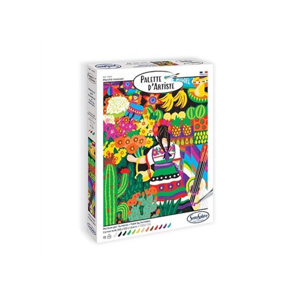 Palette d'artiste - Marche mexicain