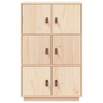 vidaXL Buffet haut 67x40x108 5 cm Bois massif de pin