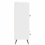 vidaXL Buffet Blanc 66 x 34 5 x 95 cm Bois d'ingénierie
