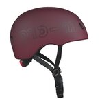 Mobility Casque Rouge Automne lumière LED intégrée Taille M