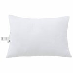 vidaXL Oreiller avec oreiller Blanc 60 x 40 x 20 cm Polyester