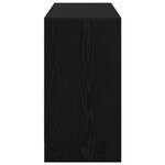 vidaXL Bureau Chêne noir Bois d'ingénierie 100 x 40 x 75 cm