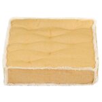 vidaXL Coussin de canapé palette Jaune 73x40x7 cm