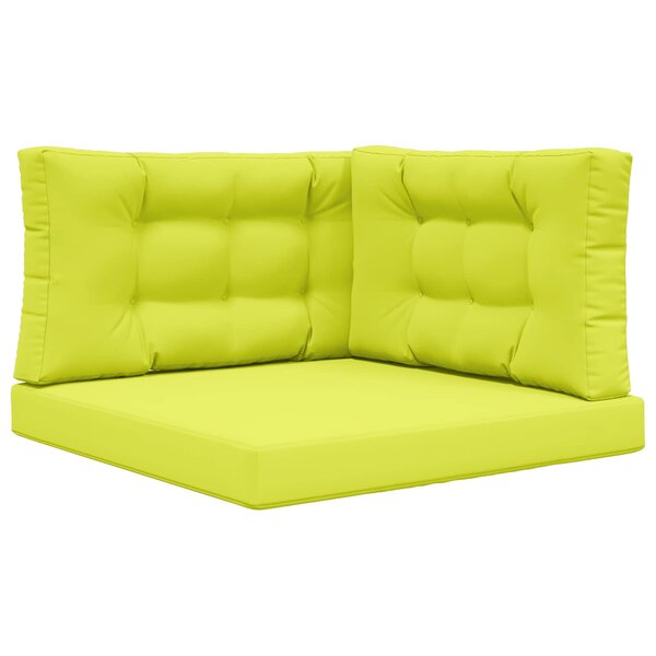vidaXL Coussin de canapé d'extérieur Polyester Vert 80 x 80 cm