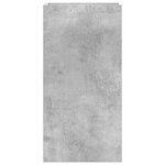 vidaXL Support de Plante Gris béton 30 x 30 x 60 cm Bois d'ingénierie