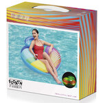 Bestway flotteur de piscine avec éclairage led 104x45 cm