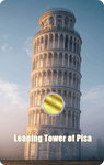 Monnaie LEANING TOWER OF PISA 1/1000 Oz Or 12$ Liberia 2026 (PRÉCOMMANDE)