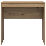 vidaXL Bureau d'écriture Chêne Bois d'ingénierie 80 x 40 x 76 cm