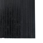 vidaXL Cloison de séparation noir 165x400 cm bambou