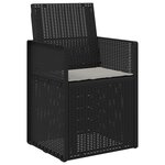 vidaXL Chaises de jardin salle à manger 2 Pièces Anthracite et Gris clair