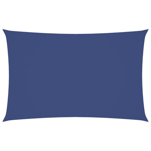 vidaXL Voile de parasol tissu oxford rectangulaire 4x7 m bleu