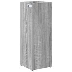 vidaXL Porte-parapluie Gris Sonoma 20 x 20 x 55 5 cm Bois d'ingénierie