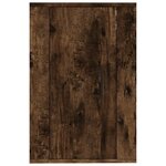 vidaXL Meubles TV muraux 2 Pièces Chêne fumé 40x34 5x60 cm