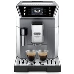 DELONGHI 0132217051 Expresso Broyeur PrimaDonna Class - Réservoir 2L - 2 tasses simultanés - Réservoir à grain 400 gr - Metal&Noir