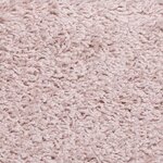vidaXL Tapis d'escalier 15 pièces 56 x 17 x 3 cm Rose clair Demi-rond