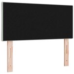 vidaXL Tête de lit Montage mural Géométrique Gris clair 100 cm Velours