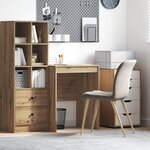 vidaXL Bureau d'écriture Chêne artisanal Bois d'ingénierie 60 x 50 x 76 cm