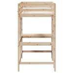vidaXL Lit superposé sans matelas 90x190 cm bois massif de pin
