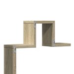 vidaXL Étagère murale chêne sonoma 104 5x10x43 cm bois d'ingénierie