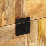 vidaXL Buffet 80x30x95 cm bois de manguier brut massif