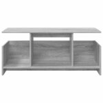 vidaXL Meuble TV Gris Sonoma 102 x 35 x 45 cm Bois d'ingénierie