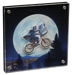 E.T. BICYCLE 40th Anniversary 2 Oz Silver Shaped Coin 5 Dollars Niue 2022