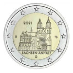 2 euros commémoratives Allemagne 2021  Saxe-Anhalt - les 5 ateliers.