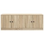 vidaXL Armoire de lit 2 Pièces Chêne Sonoma 66 x 35 x 48 cm