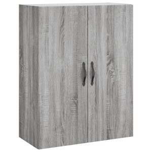 vidaXL Armoire murale sonoma gris 69 5x34x90 cm bois d'ingénierie