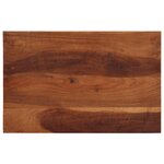 vidaXL Table d'appoint 45x30x45 cm bois massif d'acacia