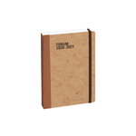 Agenda Scolaire 2020-2021 Multilingue 17x12cm - Old-School - Marron
