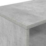 vidaXL Armoire de lit 2 Pièces Gris béton 66 x 35 x 48 cm