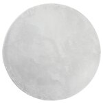vidaXL Tapis HUARTE à poils courts doux et lavable gris Ø 120 cm