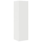 vidaXL Ensemble de meubles TV 4 Pièces Blanc Bois d'ingénierie