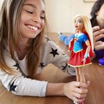 Dc super hero girls poupée supergirl dlt63