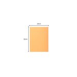 Paquet De 50 Chemises 1 Rabat Super 210 - 24x32cm - Bulle - X 5 - Exacompta