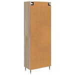 vidaXL Ensemble de Meubles 2 Pièces Chêne Sonoma 66 x 34 5 x 90 cm