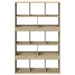 vidaXL Bibliothèque chêne sonoma 100x33x156 5 cm bois d'ingénierie