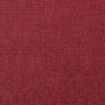 vidaXL Fauteuil de massage Rouge bordeaux Tissu