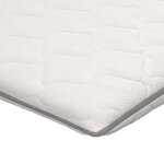 vidaXL Sur-matelas 100 x 200 cm Mousse à mémoire de forme Visco 6 cm