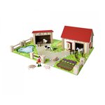 Simba Toys 100004309 - Eichhorn Ferme en bois avec Accessoires