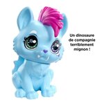 CAVE CLUB Poupée Tella 20 cm avec accessoires et son animal de compagnie préhistorique Hunch