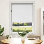 Store enrouleur occultant 100 x 175 cm blanc