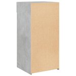 vidaXL Buffet gris béton 45x42 5x93 cm bois d'ingénierie
