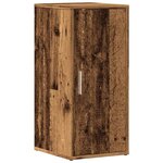 vidaXL Armoire à chaussures vieux bois 32x35x70 cm bois d'ingénierie