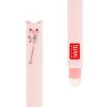 Legami EPSET0016 - Set de 4 Stylos à Encre Gel Effaçable Farm Sweet Farm