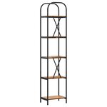 vidaXL Étagère Bois ancien 40 x 30 x 183 cm Bois d'ingénierie