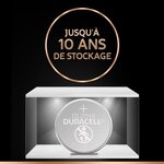 DURACELL Spéciale Piles type bouton CR 2016 Lot de 4