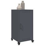 vidaXL Buffet anthracite 36x39x72 cm acier laminé à froid